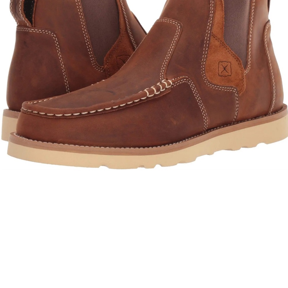 Twisted X Men's Chelsea Wedge Leather Boots